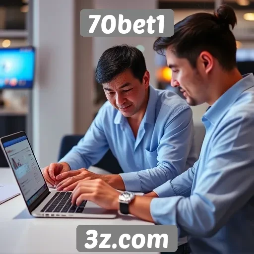 Facilidade de uso da plataforma 70bet1