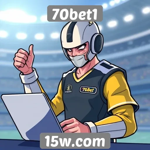 O crescimento da popularidade do site 70bet1